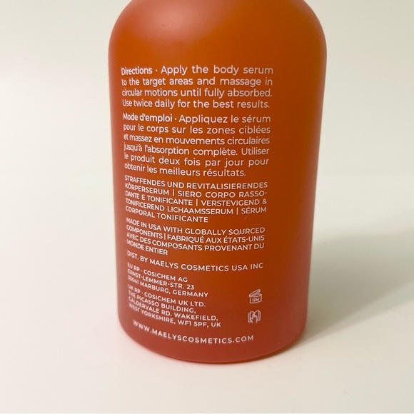 Maelys Re-Lure Tight & Tone Body Serum 3.5oz - Picture 4 of 7